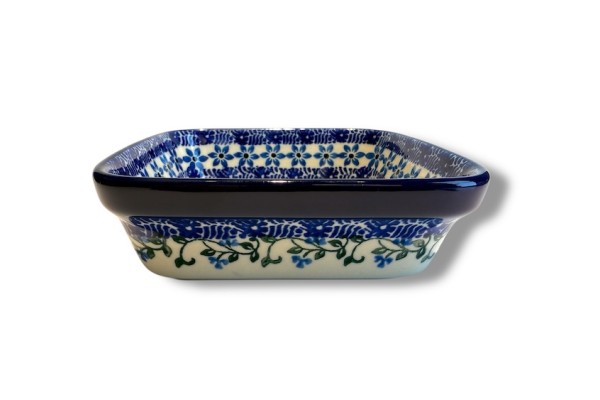 429 Bunzlau vierkant schaaltje 13 x 13 cm 1932X